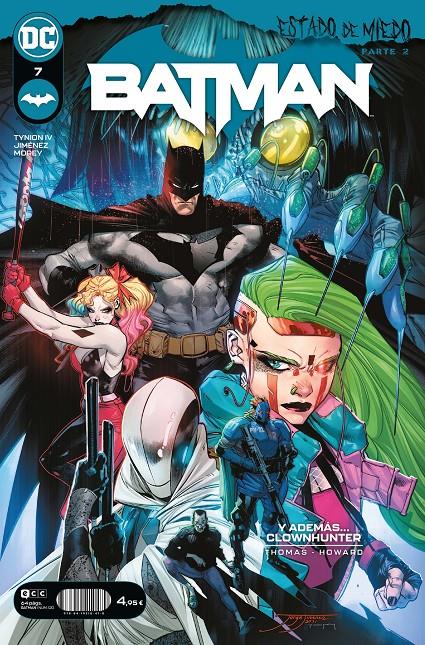 BATMAN # 120 NUEVA ETAPA 7 ESTADO DE MIEDO | 9788419210470 | BRANDON THOMAS  - JAMES TYNION IV - JASON HOWARD - JORGE JIMÉNEZ | Universal Cómics