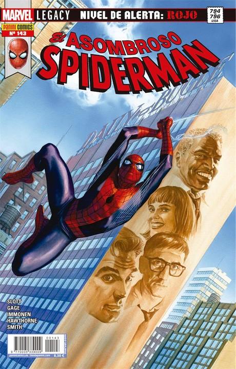 SPIDERMAN VOL 2 # 143 ASOMBROSO SPIDERMAN, NIVEL DE ALERTA ROJO |  977000533900900143 | STUART IMMONEN - DAN SLOTT - MIKE HAWTHORNE - CORY  SMITH | Universal Cómics