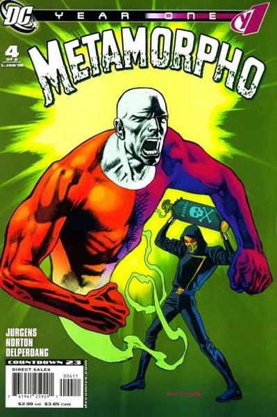 USA METAMORPHO YEAR ONE # 04 | 76194125929100411 | DAN JURGENS - MIKE NORTON - JESSE DELPERDANG | Universal Cómics