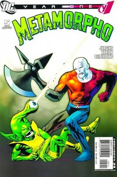 USA METAMORPHO YEAR ONE # 05 | 76194125929100511 | DAN JURGENS - MIKE NORTON - JESSE DELPERDANG | Universal Cómics