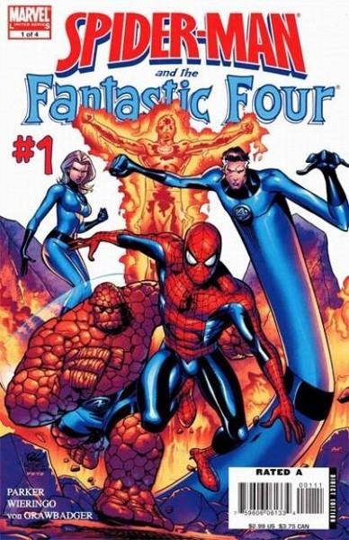 USA SPIDER-MAN AND THE FANTASTIC FOUR # 01 | 75960606133400111 | JEFF PARKER - MIKE WEIRINGO | Universal Cómics