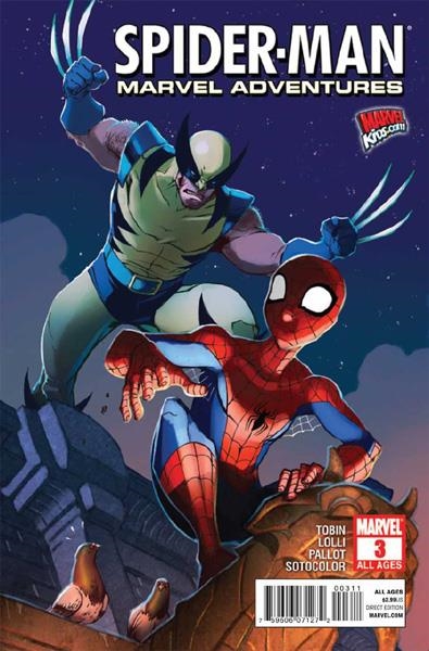 USA SPIDER-MAN MARVEL ADVENTURES  # 03 | 75960607127200311 | PAUL TOBIN - MATEO LOLLI | Universal Cómics