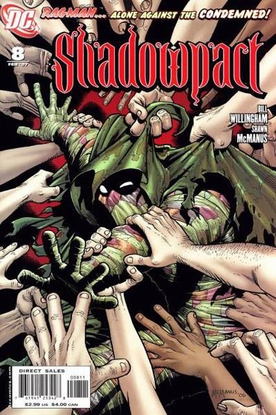 USA SHADOWPACT # 08 | 76194125342800811 | BIL WILLINGHMAN - SHAWN McMANUS | Universal Cómics