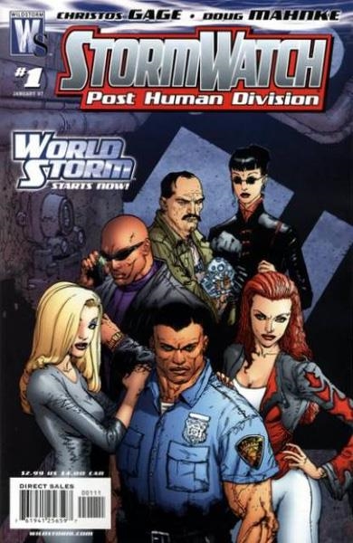 USA STORMWATCH POST HUMAN DIVISION # 01 | 76194125659700111 | CHRISTOS CAGE - DOUG MAHNKE | Universal Cómics