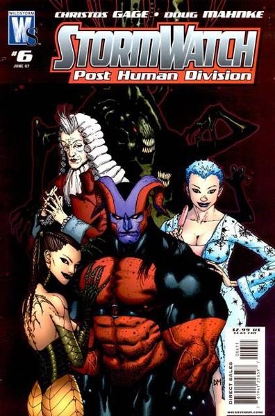 USA STORMWATCH POST HUMAN DIVISION # 06 | 76194125659700611 | CHRISTOS CAGE - DOUG MAHNKE | Universal Cómics