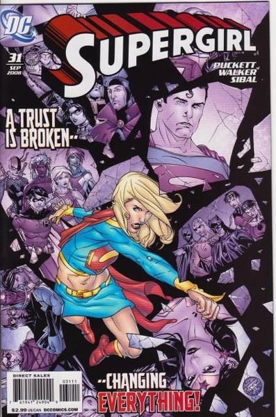 USA SUPERGIRL # 31 | 76194124904903111 | KELLEY PUCKETT - BRAD WALKER | Universal Cómics