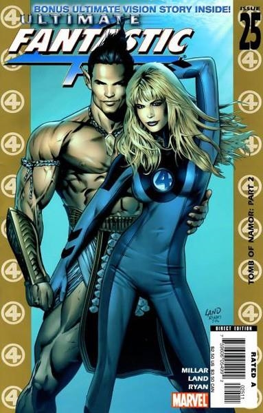 USA ULTIMATE FANTASTIC FOUR # 25 | 75960605499202511 | MARK MILLAR - GREG LAND | Universal Cómics