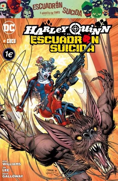 HARLEY QUINN Y EL ESCUADRÓN SUICIDA | 9788416796694 | JIM LEE - ROB WILLIAMS - SEAN GALLOWAY | Universal Cómics