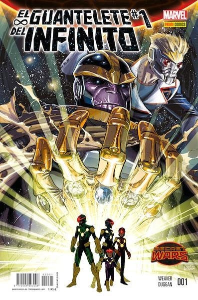 2aMA EL GUANTELETE DEL INFINITO # 01 SECRET WARS | 2M135801 | GERRY DUGGAN - DUSTIN WEAVER | Universal Cómics