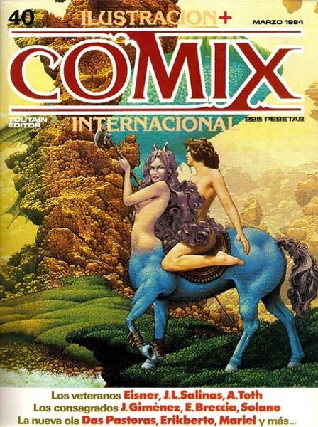 COMIX INTERNACIONAL # 40 | 17767 | WILL EISNER - RICARDO BARRIERO - JUAN GIMÉNEZ - CALVO TELLEZ - DAS PASTORAS - F. MORENO SANTABARBARA | Universal Cómics