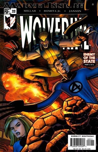 USA WOLVERINE VOL 2 # 22 | 136358 | MARK MILLAR - JOHN ROMITA JR | Universal Cómics