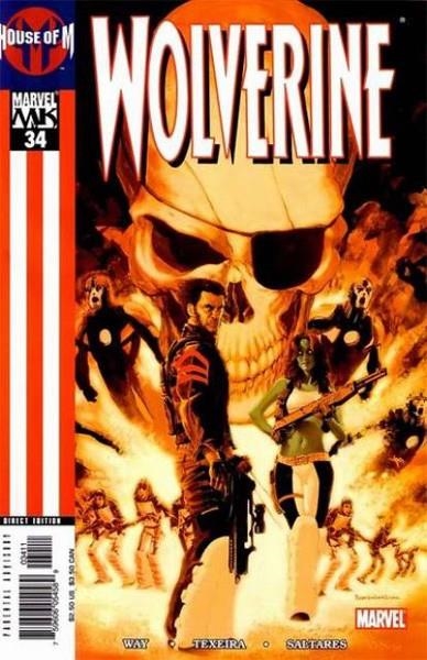 USA WOLVERINE VOL 2 # 34 | 136370 | DANIEL WAY - MARK TEXIERA | Universal Cómics