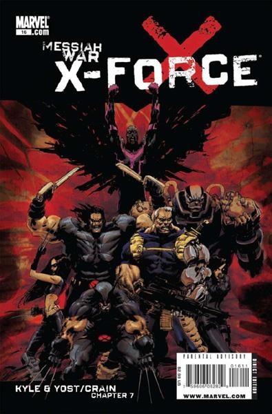 USA X-FORCE VOL 3 # 16 | 75960606282901611 | CHRISTOPHER YOST - CLAYTON CRAIN | Universal Cómics