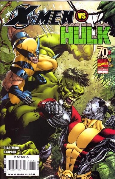 USA X-MEN VS HULK | 137035 | CHRIS CLAREMONT - JHEREMY RAAPACK - SAL BUSCEMA | Universal Cómics