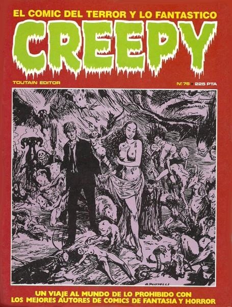 CREEPY VOLUMEN I # 76 | 17881 | FLORENCI CLAVE - ALEX TOTH - JOSEP MARIA BEROY - ANDREAS - CASTRILLO - MARC MATEU - GUIDO BUZZELLI | Universal Cómics