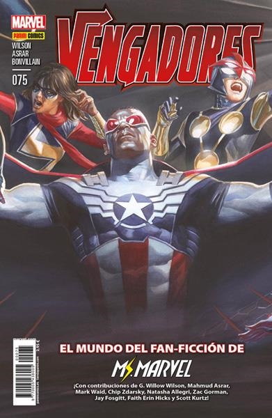 VENGADORES VOL 4 # 075 | 977000543600500075 | G. WILLOW WILSON - MARK WAID - MAHMUD ASRAR - VERONICA FISH | Universal Cómics