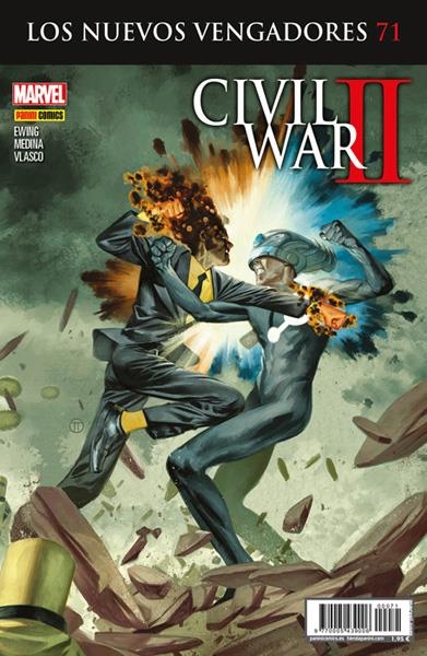 NUEVOS VENGADORES VOL 2 # 71 CIVIL WAR II | 977000543900600071 | AL EWING - PACO MEDINA | Universal Cómics