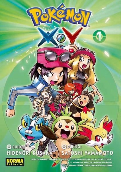 POKÉMON X-Y # 01 | 9788467925050 | HIDENORI KUSAKA - YAMAMOTO | Universal Cómics