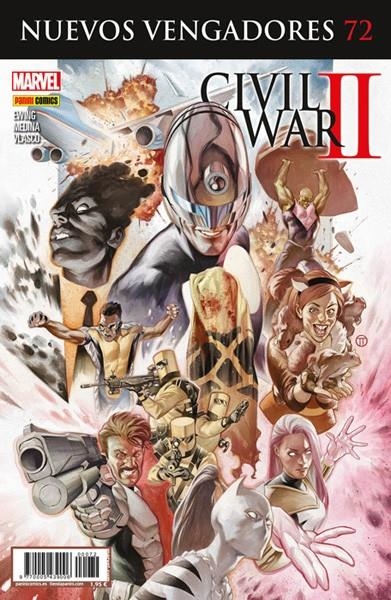 NUEVOS VENGADORES VOL 2 # 72 CIVIL WAR II | 977000543900600072 | AL EWING - PACO MEDINA | Universal Cómics