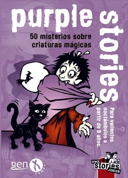 PURPLE STORIES 50 MISTERIOS SOBRE CRIATURAS MAGICAS JUEGO DE CARTAS | 8436564810069 | HOLGER BOSCH - NICOLA BERGER | Universal Cómics