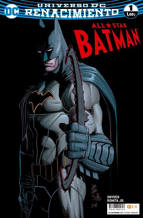 ALL STAR BATMAN # 01 RENACIMIENTO | 9788416945313 | DECLAN SHALVEY - JOHN ROMITA JR. - SCOTT SNYDER | Universal Cómics