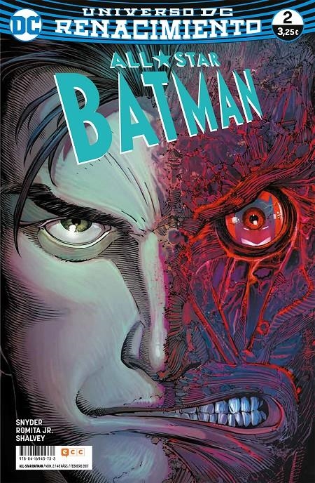 ALL STAR BATMAN # 02 RENACIMIENTO | 9788416945733 | DECLAN SHALVEY - JOHN ROMITA JR. - SCOTT SNYDER | Universal Cómics