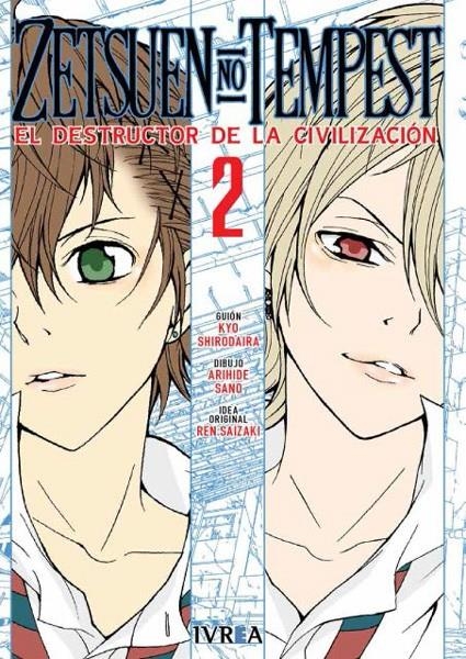 ZETSUEN NO TEMPEST # 02 | 9788416999828 | RYO SHIRODAIRA - ARIHIDE SANO - REN SAIZAKI | Universal Cómics