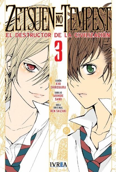 ZETSUEN NO TEMPEST # 03 | 9788417099107 | RYO SHIRODAIRA - ARIHIDE SANO - REN SAIZAKI | Universal Cómics