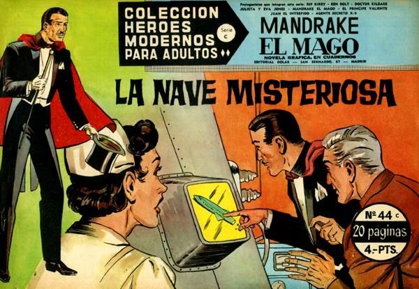 HEROES MODERNOS SERIE C # 44 MANDRAKE EL MAGO | 143888 | LEE FALK - PHIL DAVIS | Universal Cómics