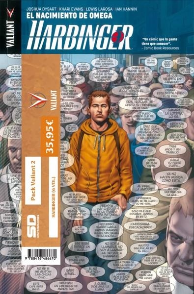 COLECCION COMPLETA VALIANT HARBINGER TOMOS + HARBINGER WAR TOMO | 9788416486670 | JOSHUA DYSART - KHARI EVANS - LEWIS LAROSA - PHIL BRIONES - BARRY KITSON | Universal Cómics