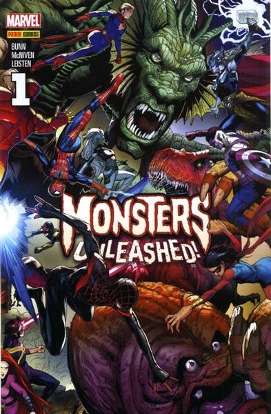 2aMA MONSTERS UNLEASHED # 01 | 2M146318 | CULLEN BUNN -  STEVE McNIVEN | Universal Cómics