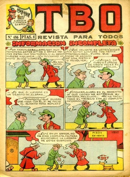 TBO BUIGAS 1952 # 486 | 147184 | VARIOS AUTORES | Universal Cómics