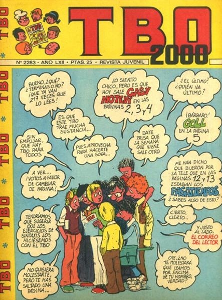 TBO 2000 BUIGAS 1972 # 2283 | 147221 | VARIOS AUTORES | Universal Cómics