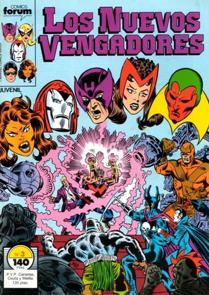 NUEVOS VENGADORES # 03 | 978843950356900003 | STEVE ENGLEHART  -  AL MILGROM - KIM DEMULDER - J M DE MATTEIS - SAL BUSCEMA | Universal Cómics