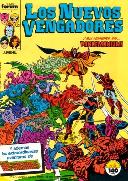 NUEVOS VENGADORES # 05 | 978843950356900005 | STEVE ENGLEHART  -  AL MILGROM - JOE SINNOTT - ALAN KUPPERBERG - MIKE MIGNOLA | Universal Cómics