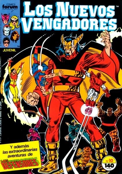 NUEVOS VENGADORES # 10 | 978843950356900010 | STEVE ENGLEHART  -  AL MILGROM - JOE SINNOTT - J M DE MATTEIS - MIKE ZECK | Universal Cómics