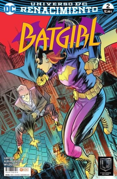 BATGIRL RENACIMIENTO # 02 | 9788417243098 | CHRISTIAN WILDGOOSE - HOPE LARSON - RAFAEL ALBUQUERQUE | Universal Cómics