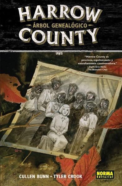 HARROW COUNTY # 04 ÁRBOL  GENEALÓGICO | 9788467928464 | CULLEN BUNN - TYLER COOK - CARLA SPEDD MCNEIL - HANNAH CHRISTENSON - JENN MANLEY LEE | Universal Cómics