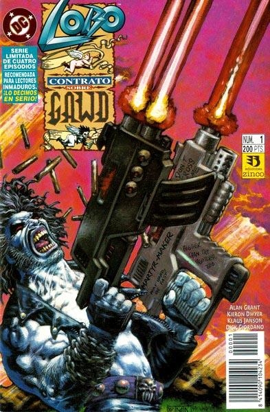 COLECCIÓN COMPLETA LOBO CONTRATO SOBRE GAWD | 150084 | ALAN GRANT - KYERON DWYER - KLAUS JANSON - DICK GIORDANO | Universal Cómics