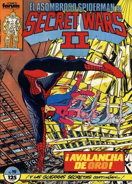 SECRET WARS # 19 SPIDERMAN | 24983 | DANNY FINGEROTH - MIKE HARRIS - MIKE ZECK - STAN LEE - JOHN  BUSCEMA | Universal Cómics