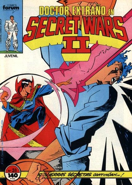 SECRET WARS # 31 DOCTOR EXTRAÑO | 24995 | PETER B. GILLIS - MARK BADGER  - STAN LEE - JOHN  BUSCEMA | Universal Cómics