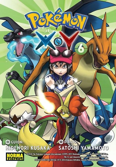 POKÉMON X-Y # 06 | 9788467928259 | HIDENORI KUSAKA - YAMAMOTO | Universal Cómics