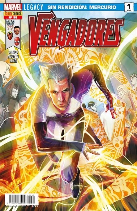 VENGADORES VOL 4 # 096 SIN RENDICIÓN PARTE 1 | 977000543600500096 | SALADIN AHMED - ERIC NGUYEN | Universal Cómics