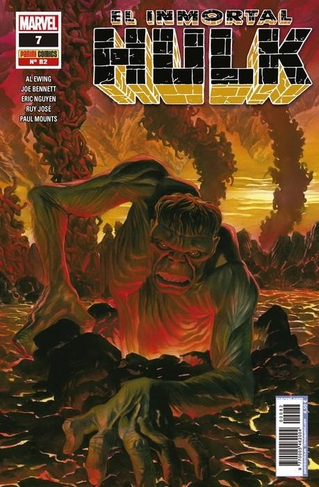 INCREÍBLE HULK VOLUMEN II # 082 EL INMORTAL HULK 07 | 977000546200400082 | AL EWING - JOE BENNETT | Universal Cómics