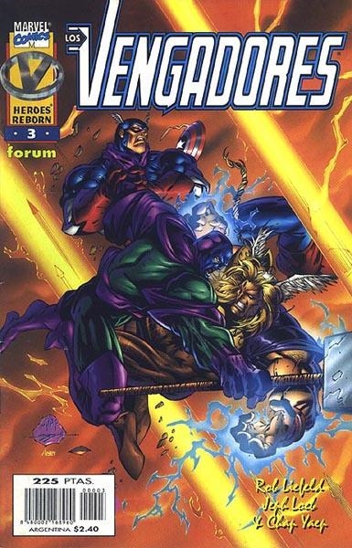 VENGADORES VOLUMEN II HÉROES REBORN # 03 | 848000216896000003 | JEPH LOEB - ROB LIEFELD - CHAP YAEP | Universal Cómics