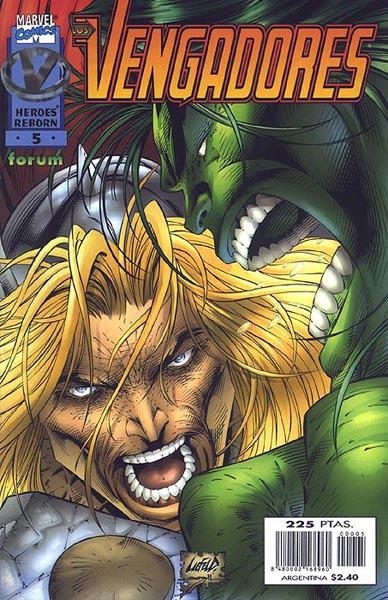 VENGADORES VOLUMEN II HÉROES REBORN # 05 | 848000216896000005 | JEPH LOEB - ROB LIEFELD - IAN CHURCHILL | Universal Cómics