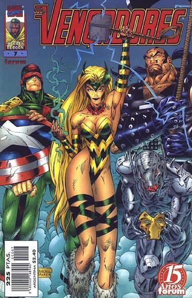 VENGADORES VOLUMEN II HÉROES REBORN # 07 | 848000216896000007 | JEPH LOEB - ROB LIEFELD - IAN CHURCHILL | Universal Cómics