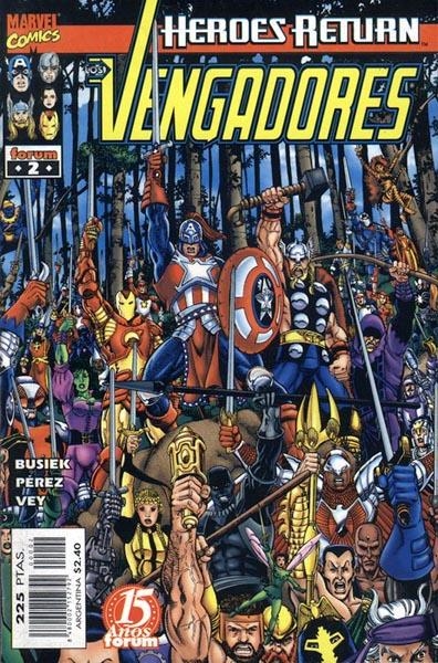 VENGADORES VOLUMEN III # 02 | 848000215279200002 | KURT BUSIEK - GEORGE PEREZ | Universal Cómics