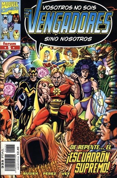 VENGADORES VOLUMEN III # 05 | 848000215279200005 | KURT BUSIEK - GEORGE PEREZ | Universal Cómics