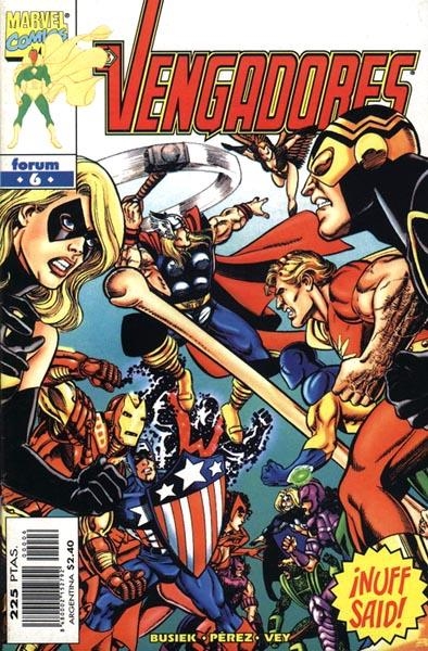 VENGADORES VOLUMEN III # 06 | 848000215279200006 | KURT BUSIEK - GEORGE PEREZ | Universal Cómics